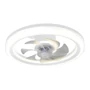 LED mennyezeti ventilátoros lámpa 3CCT 45W fehér