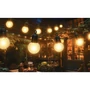 Napelemes LED füzér 10 LED 335cm