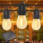 Napelemes LED füzér 10 LED 10 m