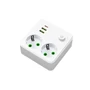 Modi elosztó fehér 2x230V + 2x USB-A 1x USB-C