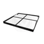 LED mennyezeti panel falon kívüli 600*600*38mm 40W fekete