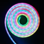 LED szalag neon flex RGB szett távirányítóval tápegységgel 5m IP65,12V DC 4,8W/m 300lm/m 120LED/m SMD2835