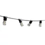 LED füzér 230V 5m 5x E27