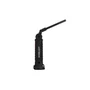 LED zseblámpa 3W COB + 1W LED újratölthető akkumulátor