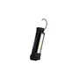 LED zseblámpa 3W COB + 1W LED újratölthető akkumulátor