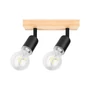 E27 LED Eos mozgatható fali lámpa x2 fekete + WD	