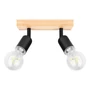 Eos mozgatható fali lámpa E27 LED x2 fekete + WD