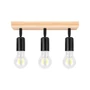E27 LED Eos mozgatható fali lámpa x3 fekete + WD	