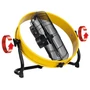 Padló ventilátor 40cm 50W Fémházas, műanyag propeller
