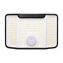 Napelemes LED reflektor 172xSMD PIR távirányítóval	