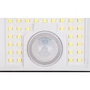 Napelemes LED reflektor 172xSMD PIR távirányítóval	