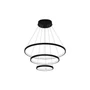 Coma led csillár 20/40/60cm 77w fekete