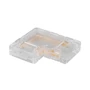 COB LED szalag csatlakozó, sarok, 10mm