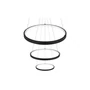 Coma LED csillár 20/40/60cm 77W fekete
