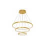 Coma led csillár 20/40/60cm 77w arany