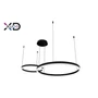 Mundo LED csillár arany 40/60cm 36W távirányítóval