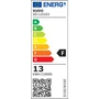 Irodai LED lineáris lámpa, X-típusú csatlakozóval, 13W, 4500K