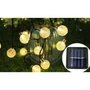 Napelemes led füzér 20 led kerek