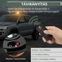 Vezeték nélküli 72 LED figyelmeztető villogó fény – távvezérlő, mágneses alj, USB és szivargyújtó táplálás