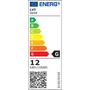 Roma LED kerti lámpa 12W egyoldalas 60cm fekete