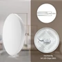 LED mennyezeti lámpa, átmérő 37 cm, 32 W, 3360 lm, lapos, szabályozható fényerejű, 3 szín, 3000 K/4000 K/6500 K, IP44