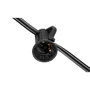 LED fényfüzér 24V 10m 15x E12 2700K távirányítóval