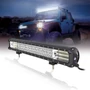 Led egyenes fényhíd 12-24V 570W  off-road munkalámpa 59cm kábelkészlettel