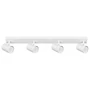 Richi GU10x4 LED fali lámpa, mozgatható, fehér