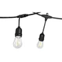 LED girland 230V 10m 10x E27 2700K