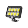 Napelemes LED reflektor IP44 8xCOB mozgásérzékelő