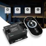 Érintőképernyős RF LED Dimmer Vezérlő Távirányítóval (12V-24V / 18A / 216W-432W)