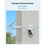 Reolink Argus PT Ultra 4K 8MP PT Akkumulátoros, napelemes Wi-Fi Biztonsági Kamera