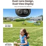 Reolink TrackFlex Floodlight WiFi 4K Dupla Lencsés PTZ Reflektoros Okos Kamera (3000lm)
