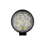LED munka lámpa kerek 10-30V 27W