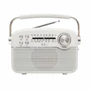 SAL RPR9 napelemes rádió multimédia lejátszóval, FM-AM-SW rádió, Bluetooth, USB és microSD csatlakozás, beépített akkumulátor RPR9