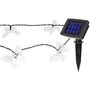 Napelemes LED girland 20 LED 580cm pillangó