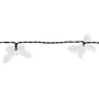 Napelemes LED girland 20 LED 580cm pillangó