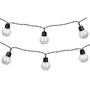 Napelemes LED girland 20 LED 485 cm kerek