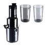 HOME HGSJ200 zöldség-gyümölcs lassú prés, 200 W, lassú fordulat, 800 ml-es tartály, vezetéktároló HGSJ200