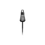 LED napelemes lámpa, lámpás, 50 cm, tűz, 2 az 1-ben