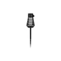 LED napelemes lámpa, lámpás, 50 cm, tűz, 2 az 1-ben