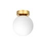 Bali-15 E27 LED fali lámpa 15cm x1 arany