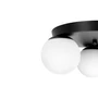 Bali-12 Mennyezeti lámpa 29cm LED E27x3 fekete