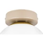 Bali-15 Mennyezeti Lámpa LED E27x1 15 cm bézs+arany 