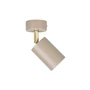 Bardo Spot Lámpatest GU10x1 LED, állítható, bézs+arany