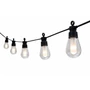 LED fényfüzér 24V 6,5m 10x LED 2700K könnycsepp alakú