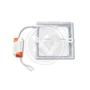Falon kívüli led panel 6W 4000K szögletes