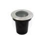 Kerek led gu10 padló lámpatest ip67 230v 110mm