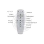 Parys Led mennyezeti lámpa 36W 530x530 3000K-6500K 2.4G