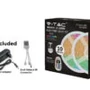 LED SZALAG SZETT 5050 30 LED/M RGB IP20 NEM VÍZÁLLÓ
